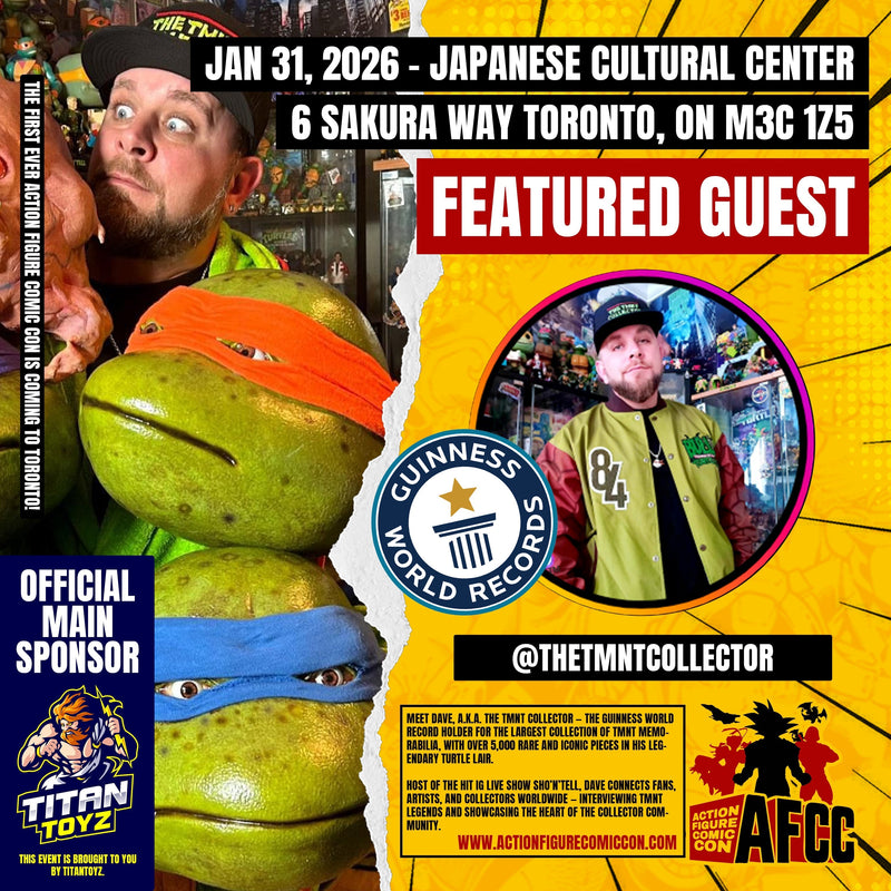Guinness World Record holder "Dave a.k.a THE TMNT COLLECTOR "