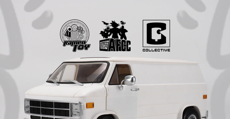 AFCC x Ramen Toy x Toronto Collective: Building a One-of-a-Kind Custom REV (Ramen Economical Van) 1/12 action figure scaled