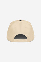ROUND 2 - 5 panel Retro Cap (Black/Cream)