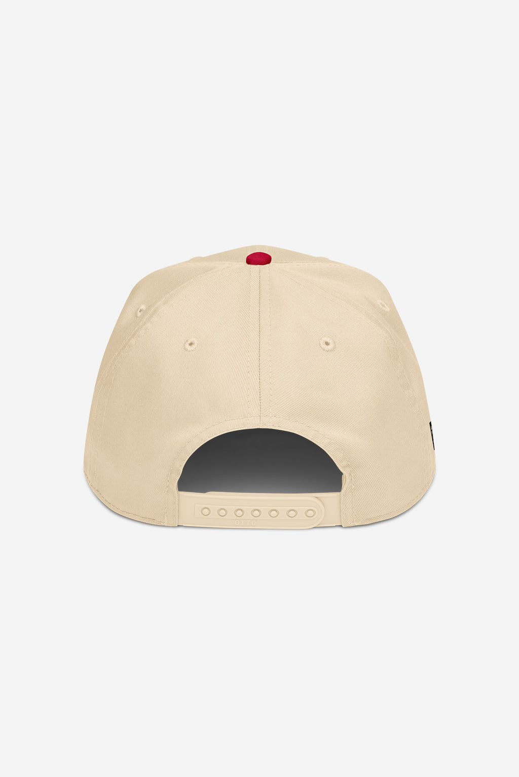 ROUND 2 - 5 panel Retro Cap (Red/Cream)