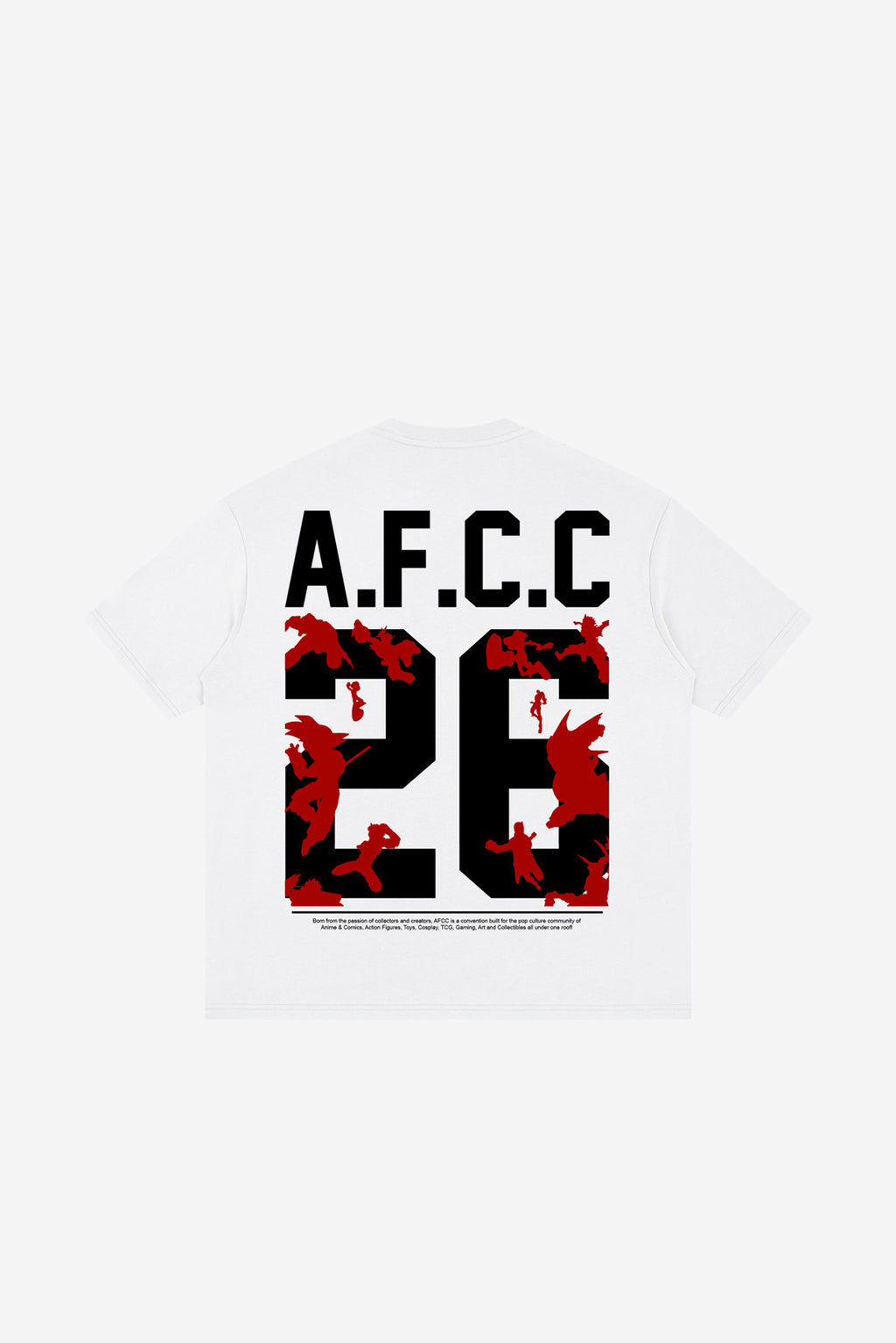 AFCC - Loose Drop Shoulder T-Shirt (White)