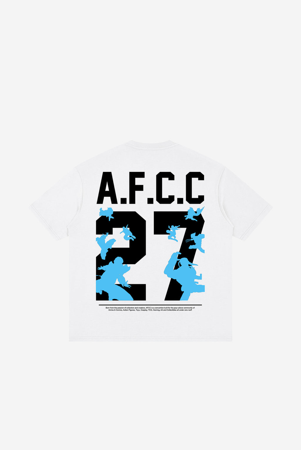 ROUND 2 - Loose Drop Shoulder T-Shirt (White)