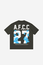 ROUND 2 - Loose Drop Shoulder T-Shirt (Dark Grey)