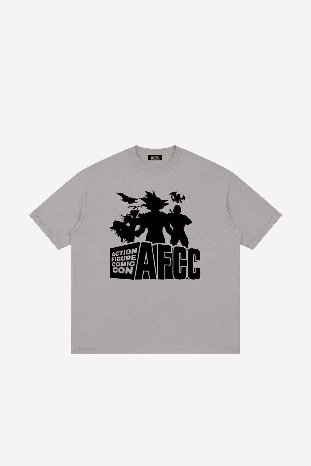 AFCC - Loose Drop Shoulder T-Shirt (Light Grey)