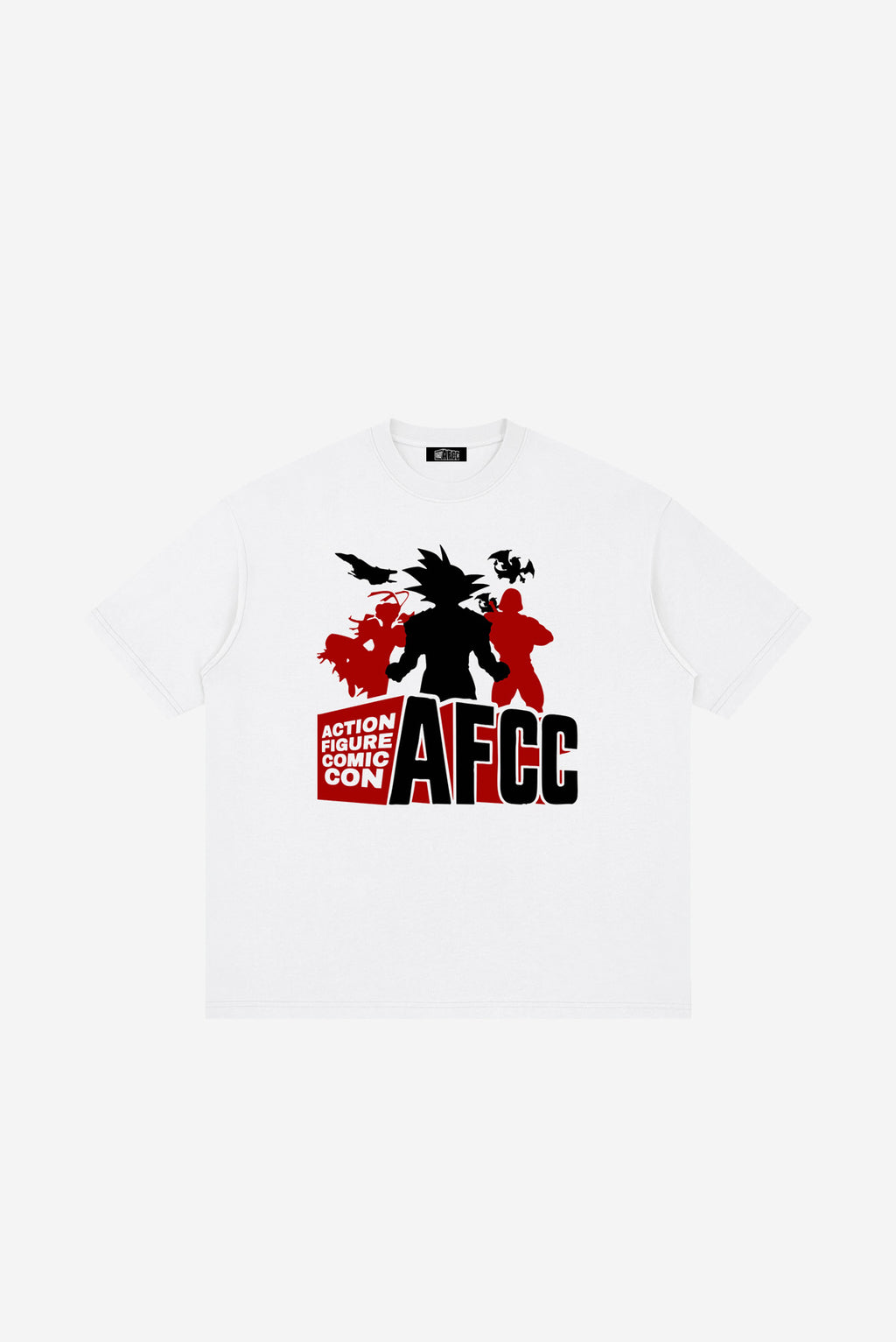 AFCC - Loose Drop Shoulder T-Shirt (White)