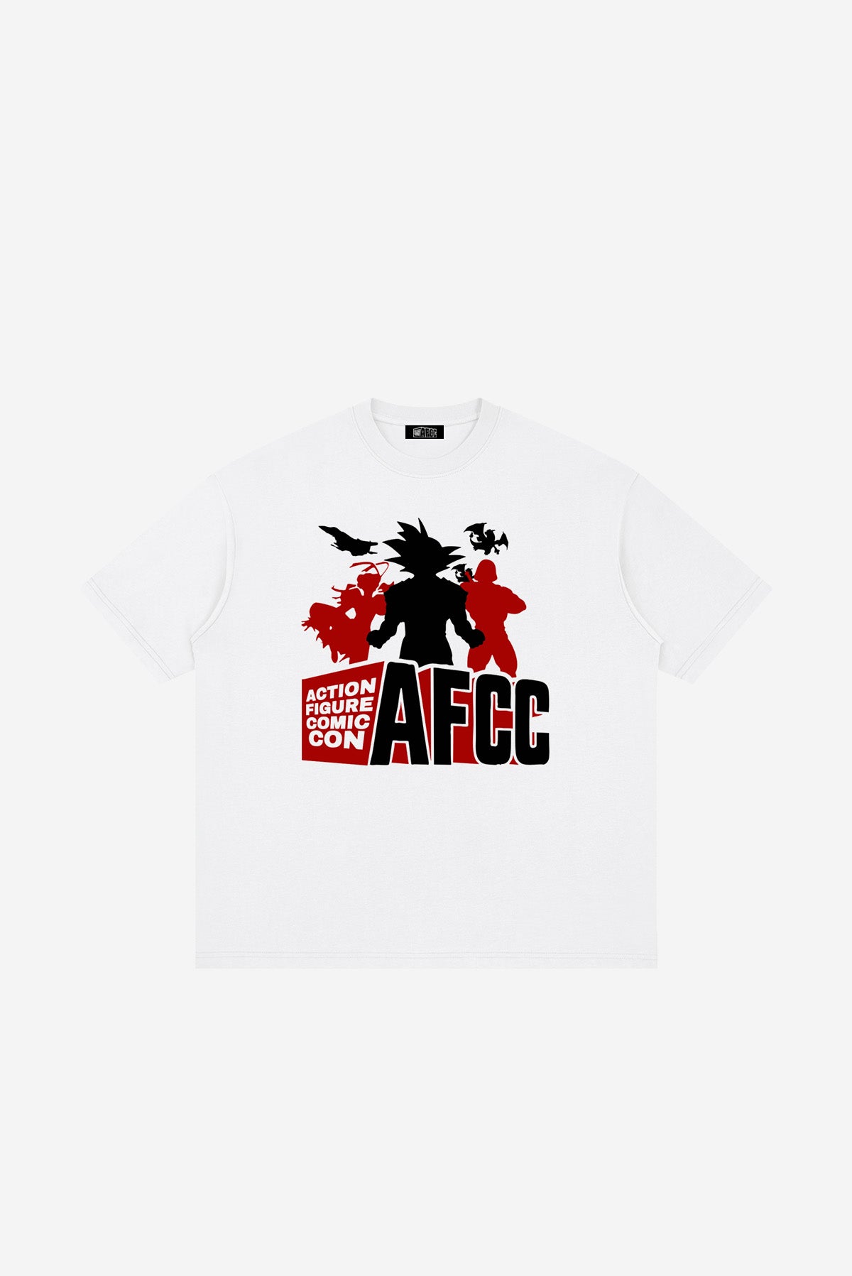 AFCC - Loose Drop Shoulder T-Shirt (White)