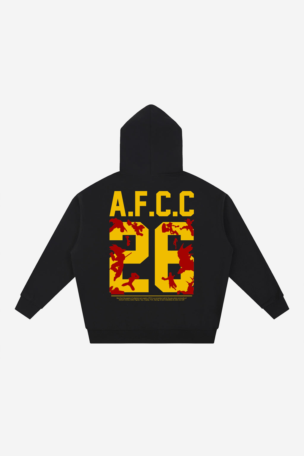 AFCC - Essential Heavyweight Hoodie (Black)
