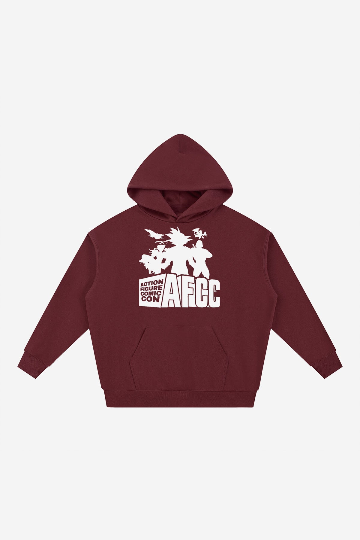 AFCC - Essential Heavyweight Hoodie (Burgendy)
