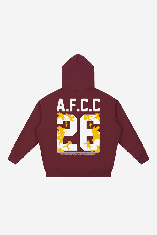 AFCC - Essential Heavyweight Hoodie (Burgendy)