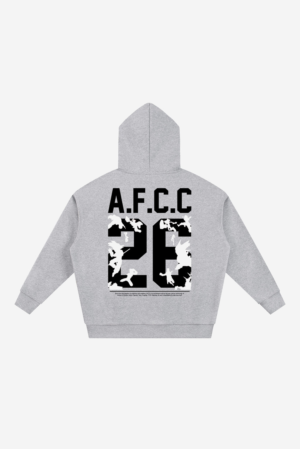 AFCC - Essential Heavyweight Hoodie (Heather Grey)