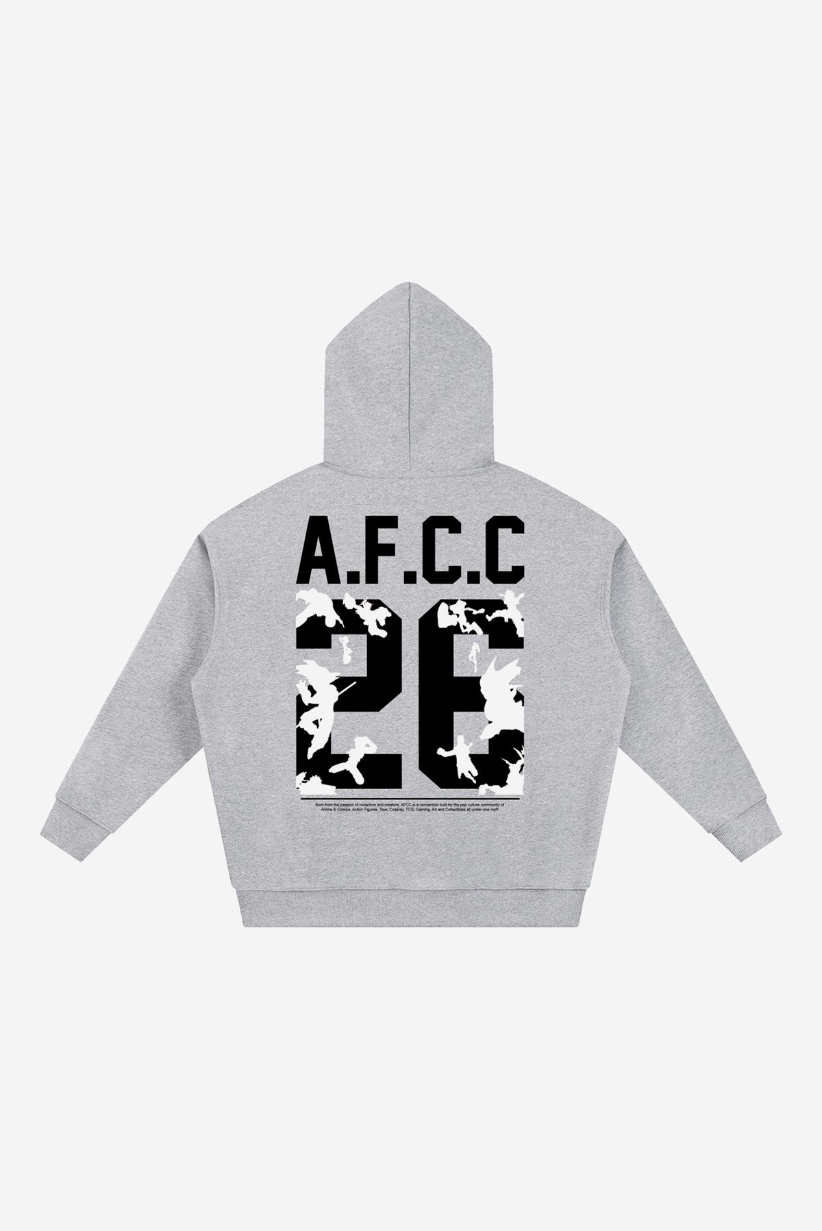 AFCC - Essential Heavyweight Hoodie (Heather Grey)