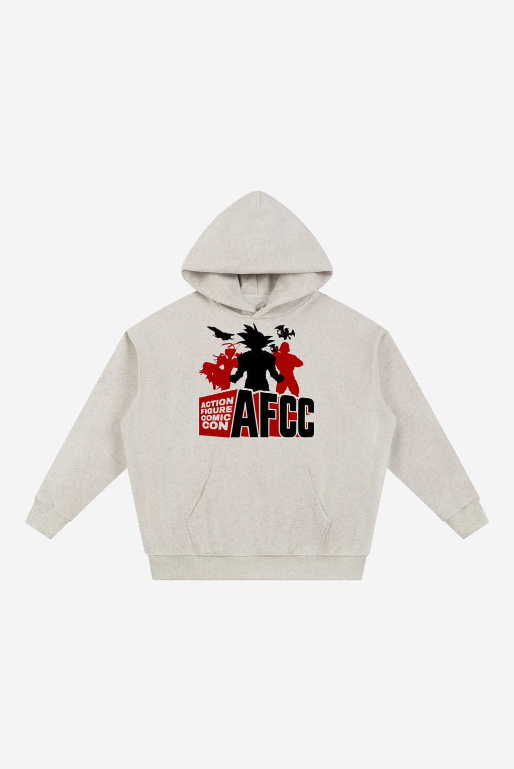 AFCC - Essential Heavyweight Hoodie (Heather Cream)