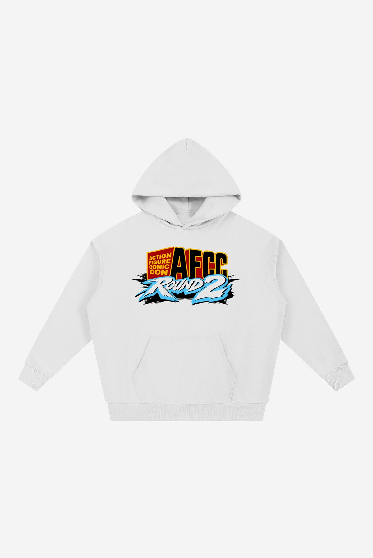 ROUND 2 - Essential Heavyweight Hoodie (White)