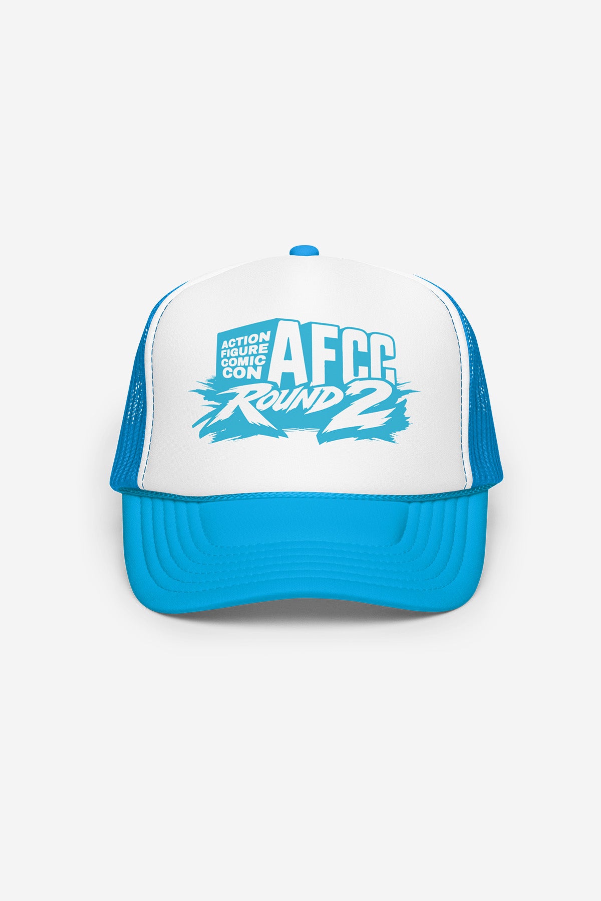 AFCC Round 2 - Foam trucker hat (Baby Blue/White)