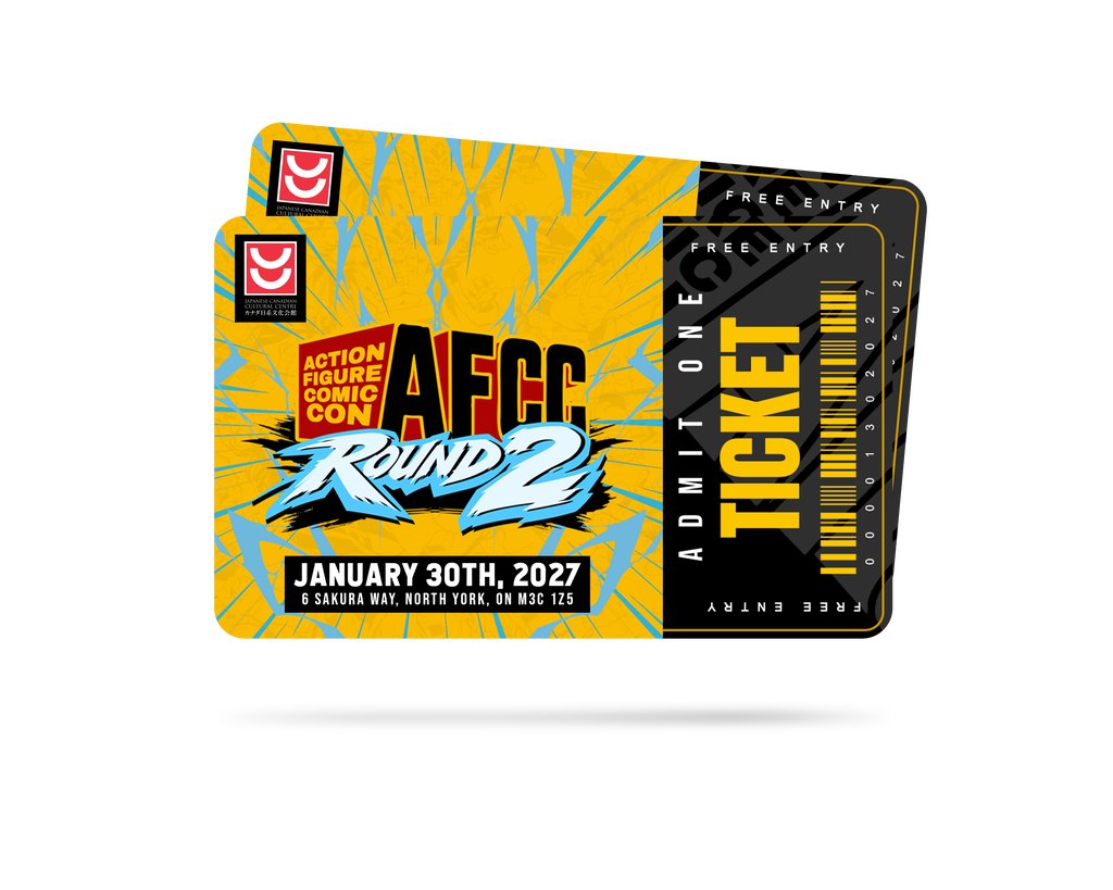 EARLY BIRD - Admission for Action Figure Comic Con (AFCC) Event January 30th 2027